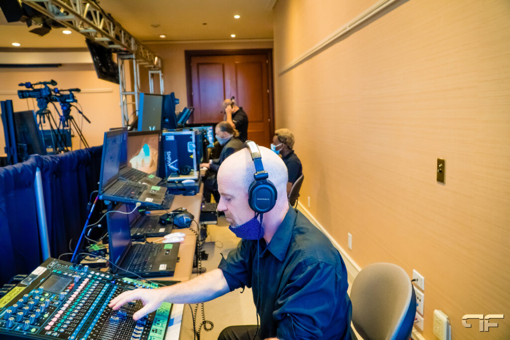 Future’s Past Events managing hybrid event production and internet planning