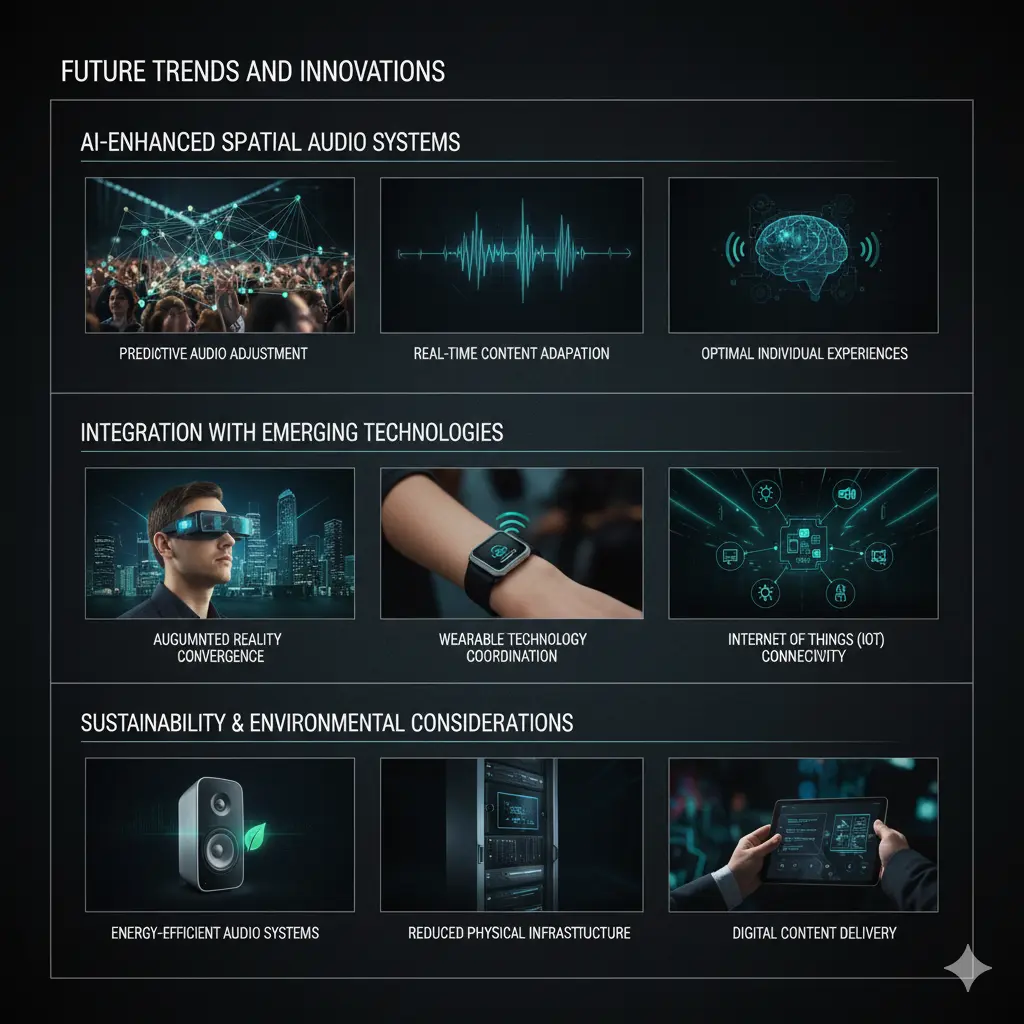 Future trends and innovations in spatial audio