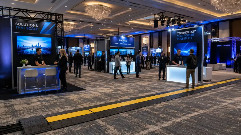trade show booth power planning